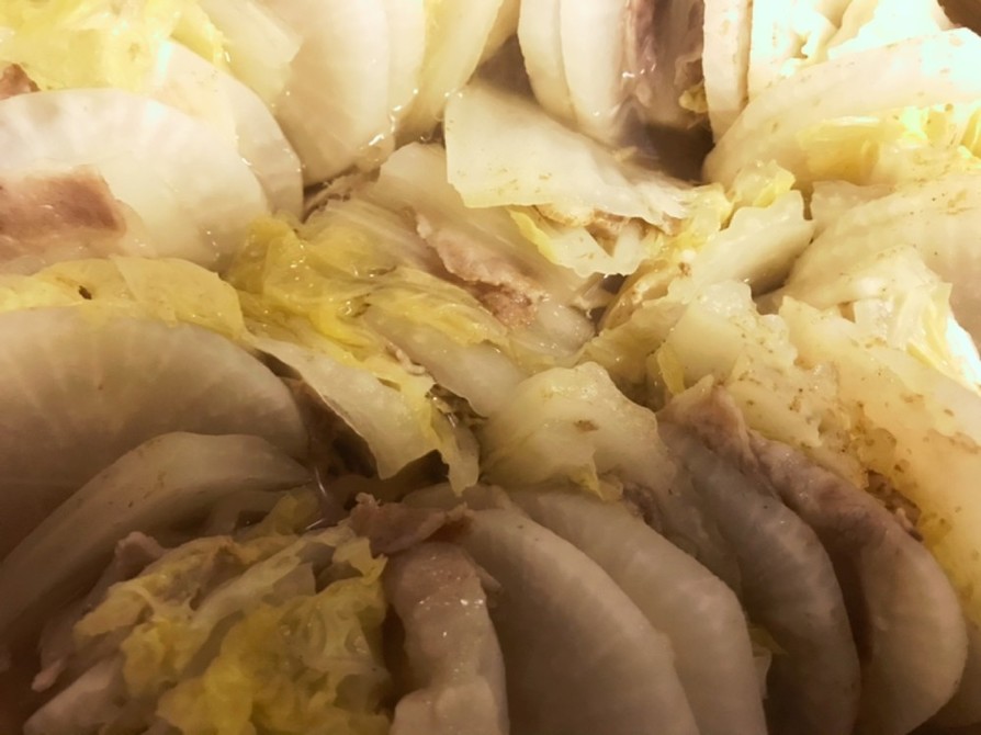 白菜と大根の豚ばらミルフィーユ鍋の画像