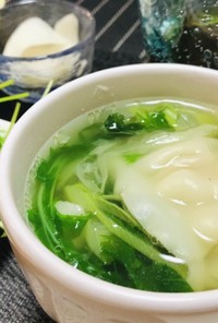 餃子スープ・温まる中華スープ
