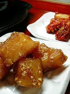 韓国風:じゃがいもの煮つけ