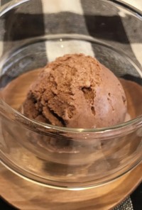 簡単　チョコレートのアイス