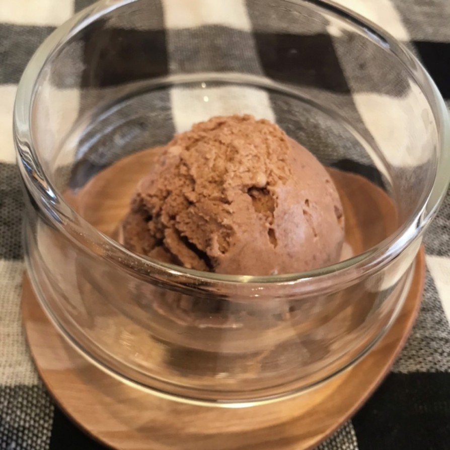 簡単　チョコレートのアイスの画像