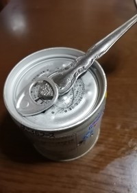 缶詰のフタの開け方