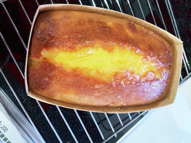 簡単!!  柚子ジャム パウンドケーキの写真