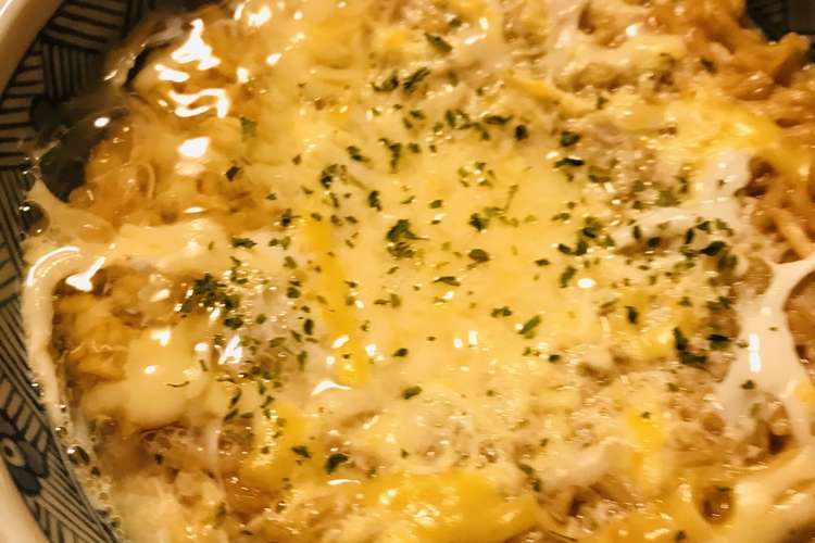 卵溶き入れ チーズ 玉子のチキンラーメン レシピ 作り方 By Bistromiti クックパッド 簡単おいしいみんなのレシピが360万品