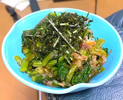 小松菜の和風ナムル(おひたし？)の写真