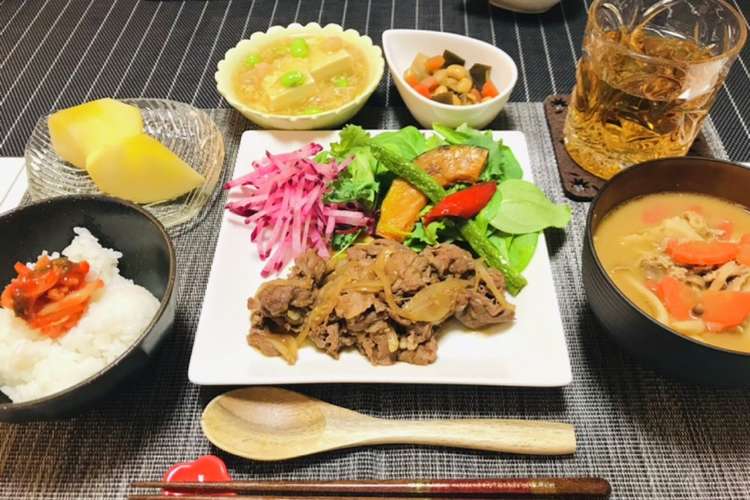 夕飯献立 和食のほっこりメニュー レシピ 作り方 By 体裁よく クックパッド 簡単おいしいみんなのレシピが375万品
