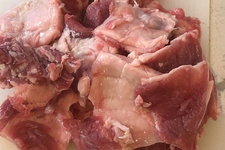 アメリカならでは 牛すじの取得法 レシピ 作り方 By 元気印主婦の素 クックパッド 簡単おいしいみんなのレシピが357万品