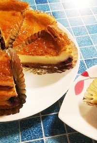 ワンボウルで作る！ベリーチーズケーキ♪