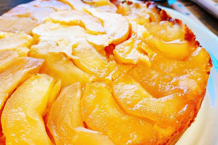 りんごたっぷり タルトタタン風ケーキ レシピ 作り方 By めぐみの郷 クックパッド 簡単おいしいみんなのレシピが353万品