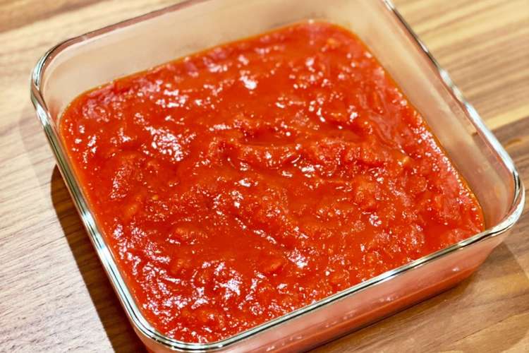超簡単 トマトソース レシピ 作り方 By Keicook8 クックパッド 簡単おいしいみんなのレシピが360万品