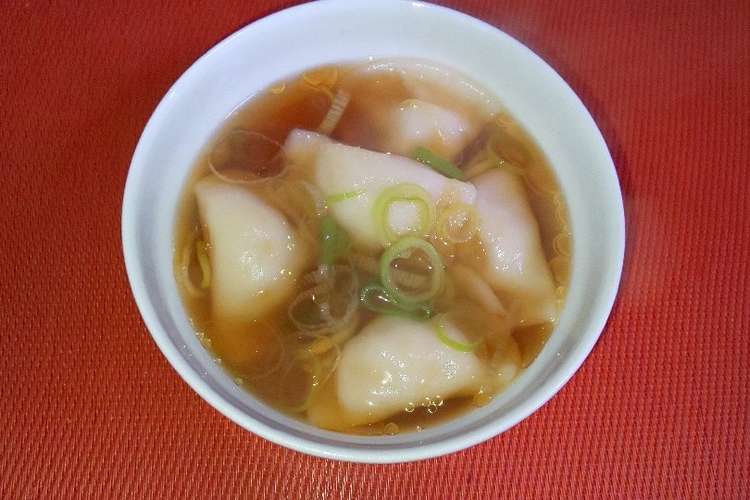 入れて煮るだけ 超簡単水餃子のスープ レシピ 作り方 By Bri クックパッド 簡単おいしいみんなのレシピが356万品