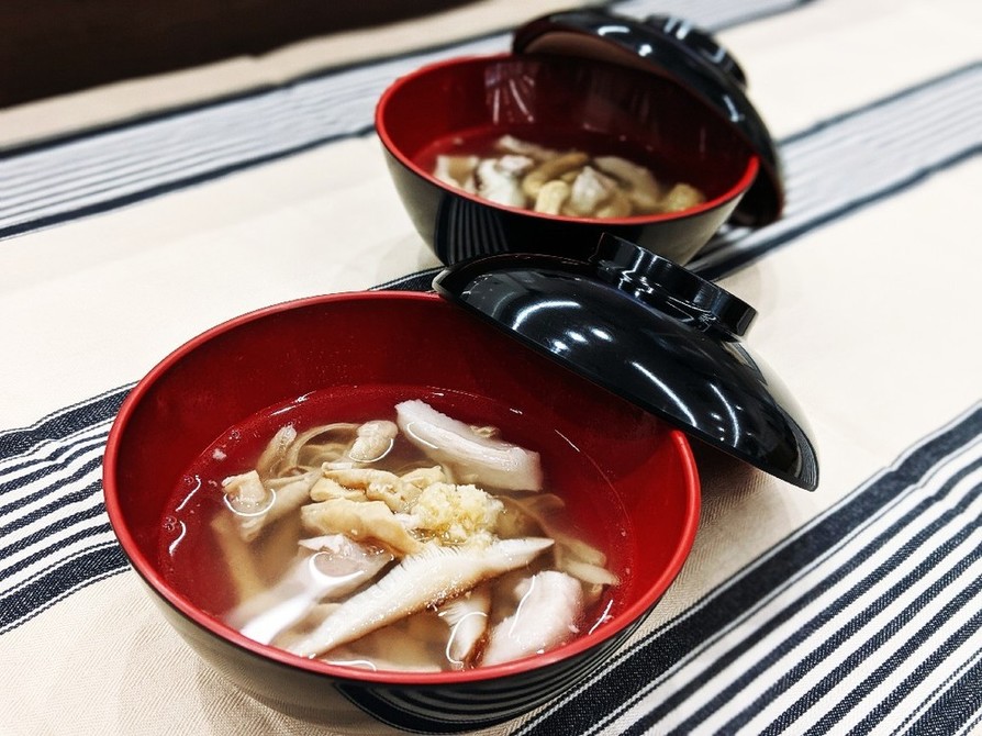 琉球料理　中味汁の簡単レシピの画像