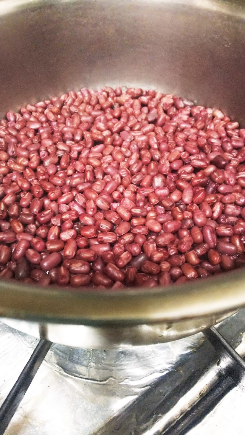 ホクホクの煮小豆の画像