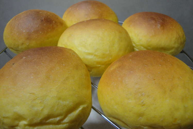 Hb捏ね かぼちゃパン かぼちゃあんぱん レシピ 作り方 By こくぼっち クックパッド