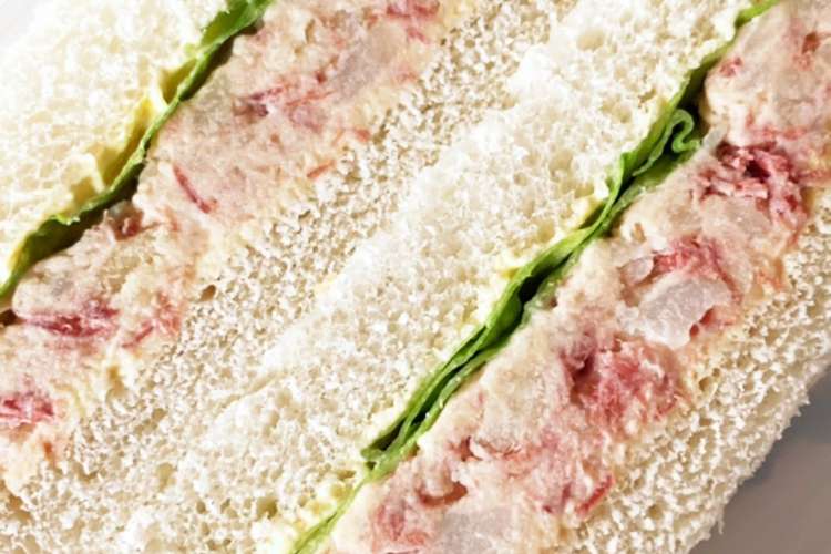 コンビーフポテトサンド レシピ 作り方 By タエ クックパッド 簡単おいしいみんなのレシピが359万品