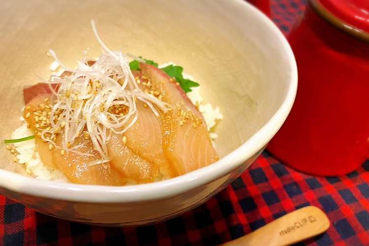 ブリの漬け丼 漬茶漬け レシピ 作り方 By Sachith クックパッド 簡単おいしいみんなのレシピが353万品