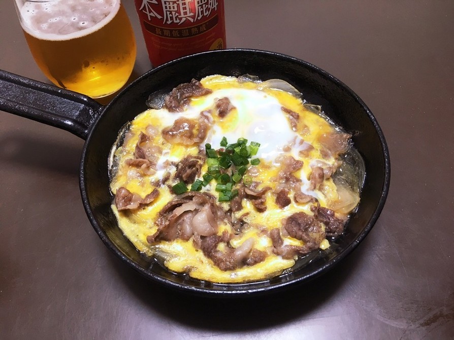 京都のおばんざいで絶品！牛肉の玉子とじの画像