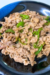 牛肉とピーマン炒め物、簡単料理!!