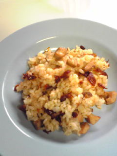 ドライトマトのチキンライス