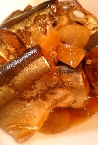 圧力鍋で秋刀魚と生姜の煮付け☆