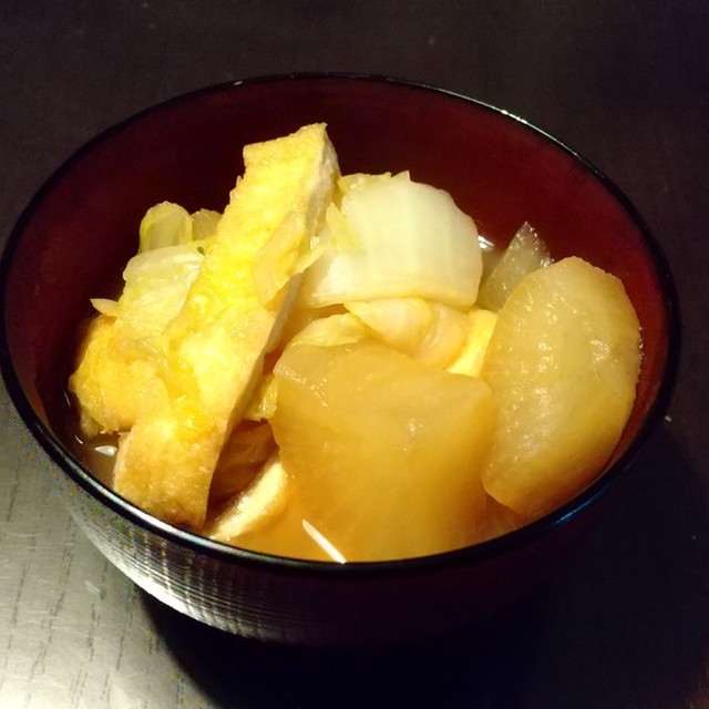 白菜と大根と油揚げの煮物 レシピ 作り方 By くのたカヨシ クックパッド 簡単おいしいみんなのレシピが355万品