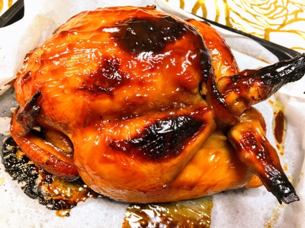 ジューシー丸鶏和風照り焼きローストチキン レシピ 作り方 By Vanilla クックパッド 簡単おいしいみんなのレシピが378万品