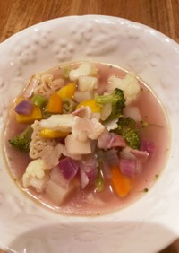 色いろ野菜のABCスープ☆子どもと作る