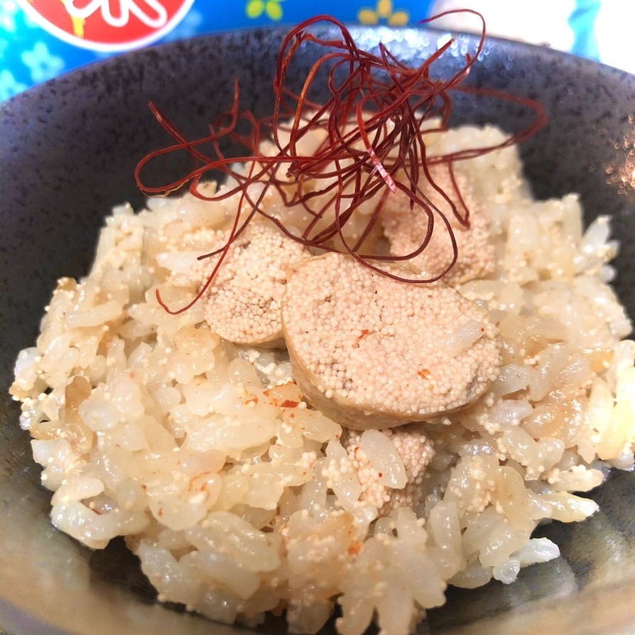 近江米de明太バター炊き込みご飯の画像
