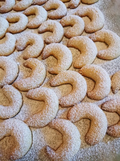 ドイツクッキー バニラキプフェルの写真