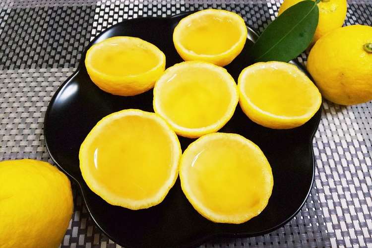 甘酸っぱい ゆずゼリー 粉寒天 簡単 レシピ 作り方 By ぶどうなすび クックパッド 簡単おいしいみんなのレシピが349万品