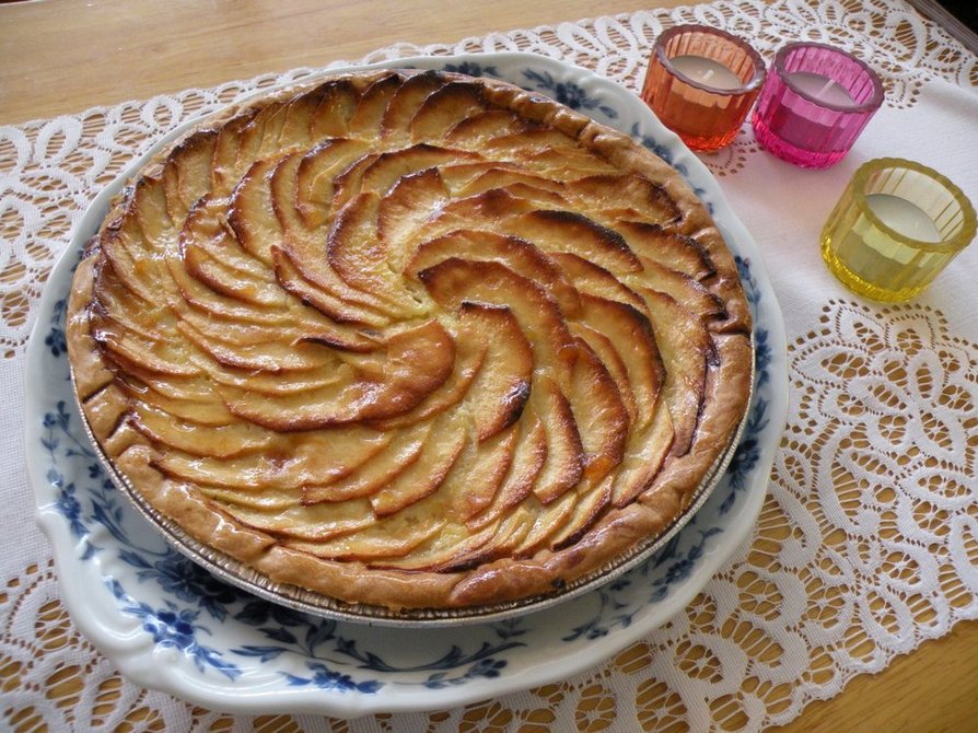 アルザス風青りんごのパイの画像