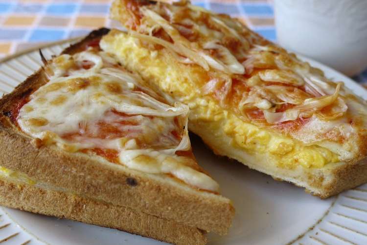 コメダ風 スクランブルエッグトースト レシピ 作り方 By 梅ミッキー クックパッド 簡単おいしいみんなのレシピが376万品