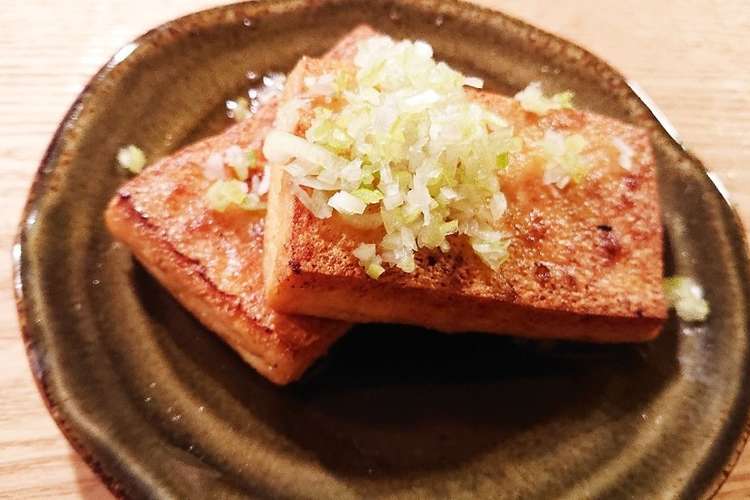 厚揚げステーキ レシピ 作り方 By ひよこまめ52 クックパッド 簡単おいしいみんなのレシピが352万品