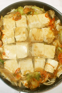 豆腐のビタミンキムチ蒸し♪簡単漢方食養生