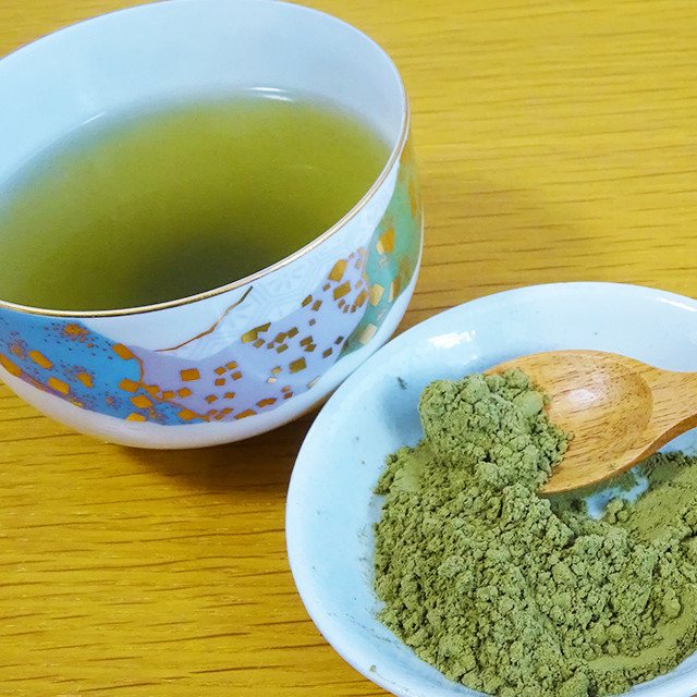 【どくだみ茶】粉末茶の作り方・淹れ方の画像