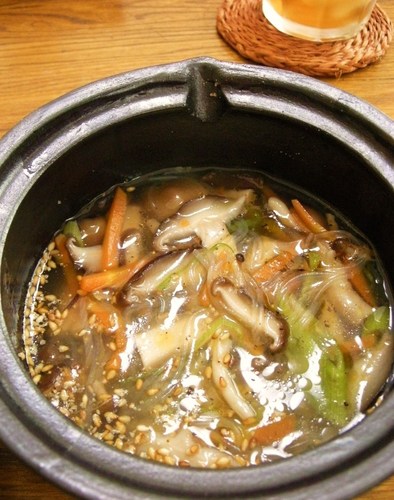 野菜と春雨☆中華スープの写真