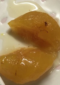 丸ごと小柚子の黄金煮