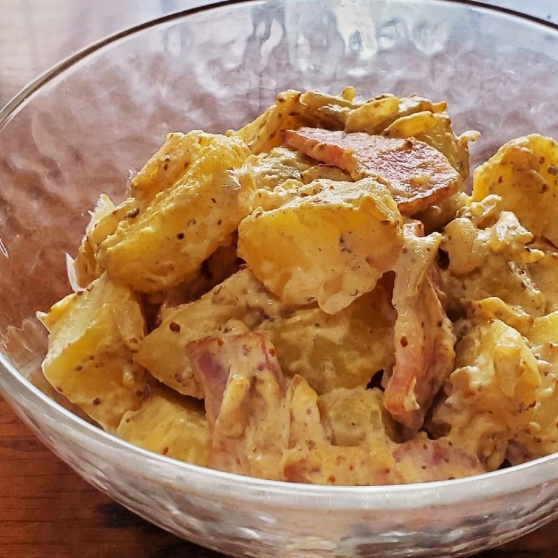 ベーコンと玉ねぎのグリルチーズのレシピ