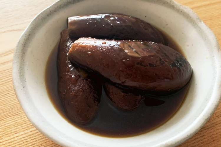 茄子だけで副菜 茄子の田舎煮 レシピ 作り方 By りつまるママ クックパッド