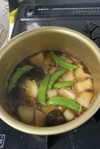 大根と干し椎茸の煮物
