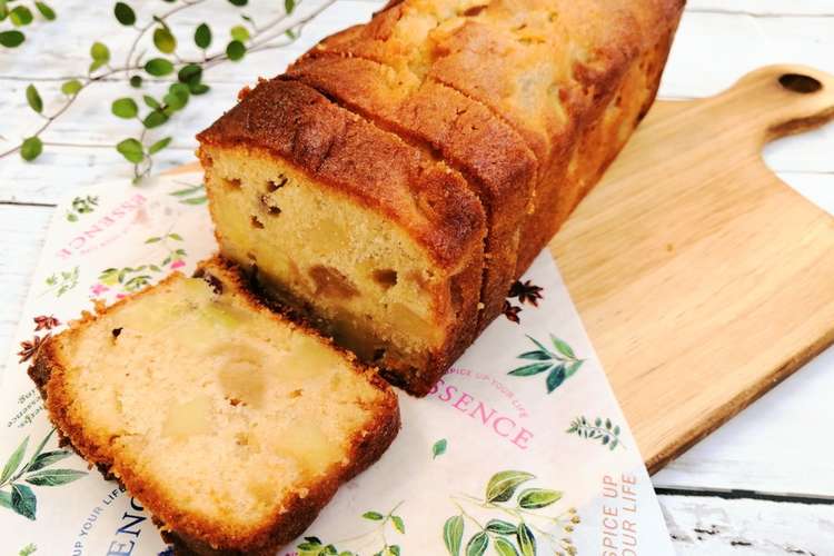 りんごとさつまいものパウンドケーキ レシピ 作り方 By 優菓 クックパッド