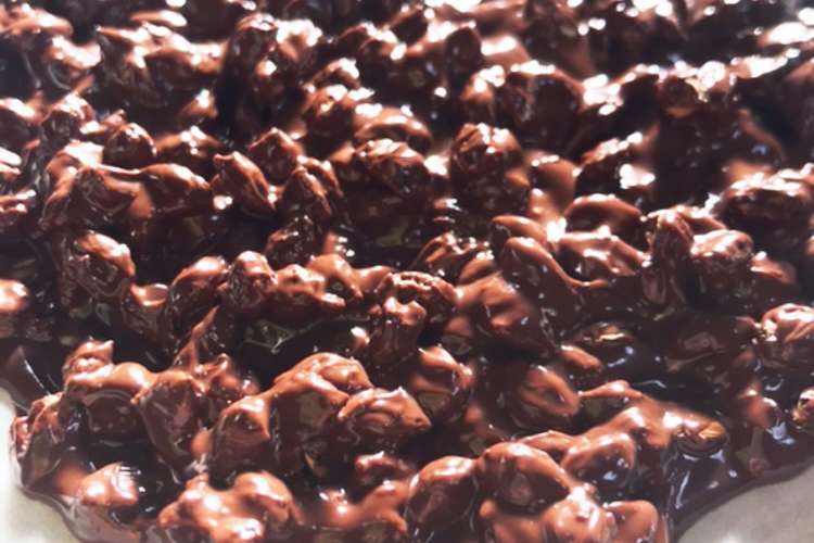麦茶の麦で素朴なおやつ 香ばし麦チョコ レシピ 作り方 By Qralahきゅらら クックパッド