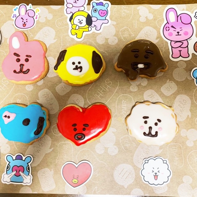 Bt21アイシングクッキー レシピ 作り方 By たかみつクック クックパッド 簡単おいしいみんなのレシピが354万品