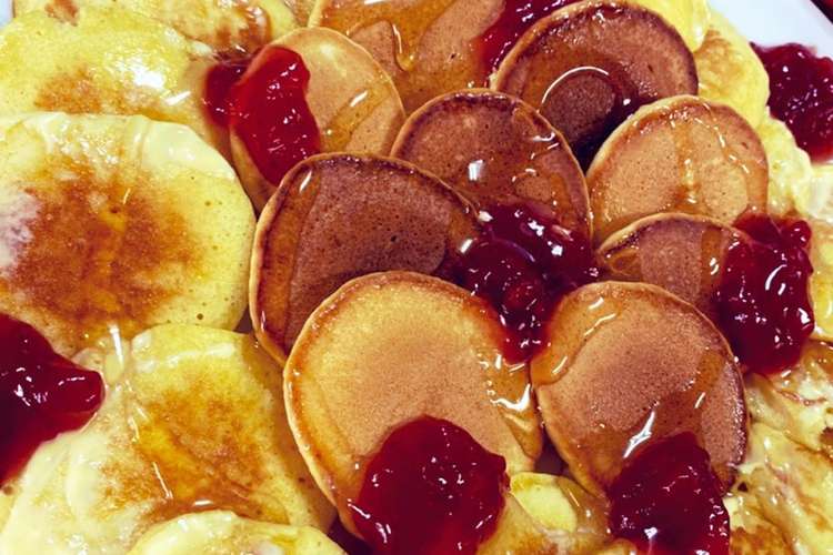 超簡単 可愛いプチパンケーキ レシピ 作り方 By Hinyasanஐ クックパッド 簡単おいしいみんなのレシピが350万品