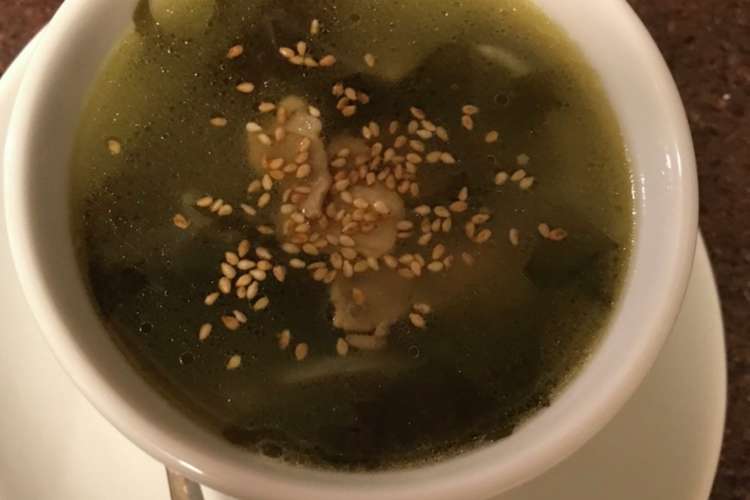 超簡単 韓国風わかめスープ レシピ 作り方 By Mizuka クックパッド 簡単おいしいみんなのレシピが373万品