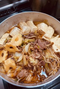 すき焼きのたれ☆一手間で美味しい肉豆腐