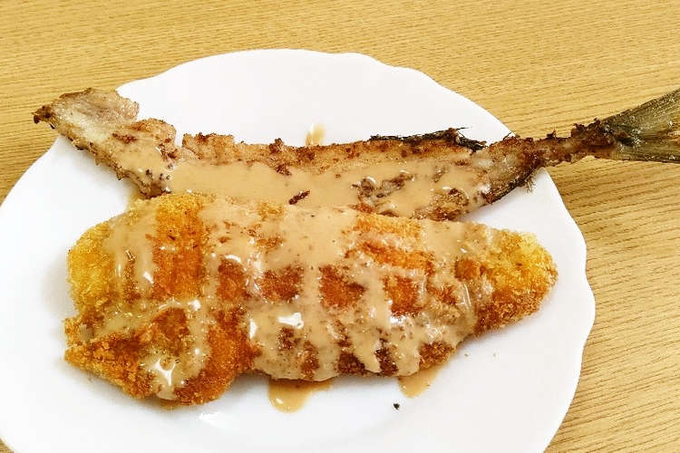 揚げ焼きあじフライ レシピ 作り方 By いくおっちゃん クックパッド
