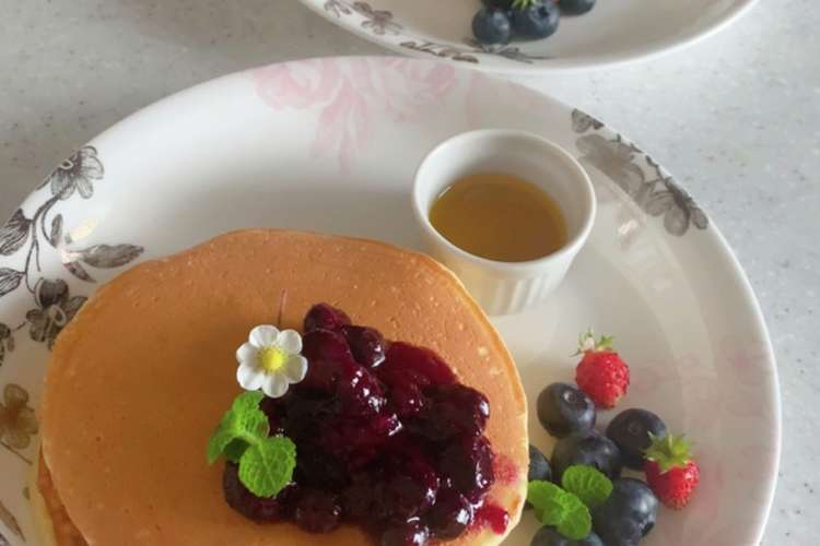 パンケーキミックスでふわふわパンケーキ レシピ 作り方 By Jujukueche クックパッド 簡単おいしいみんなのレシピが355万品