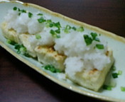凍り豆腐で！鶏肉風おろしポン酢の画像