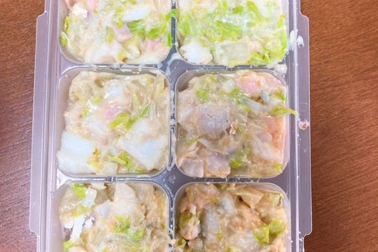 幼児食 白菜とタラのクリーム煮 レシピ 作り方 By M Ichigo クックパッド 簡単おいしいみんなのレシピが360万品